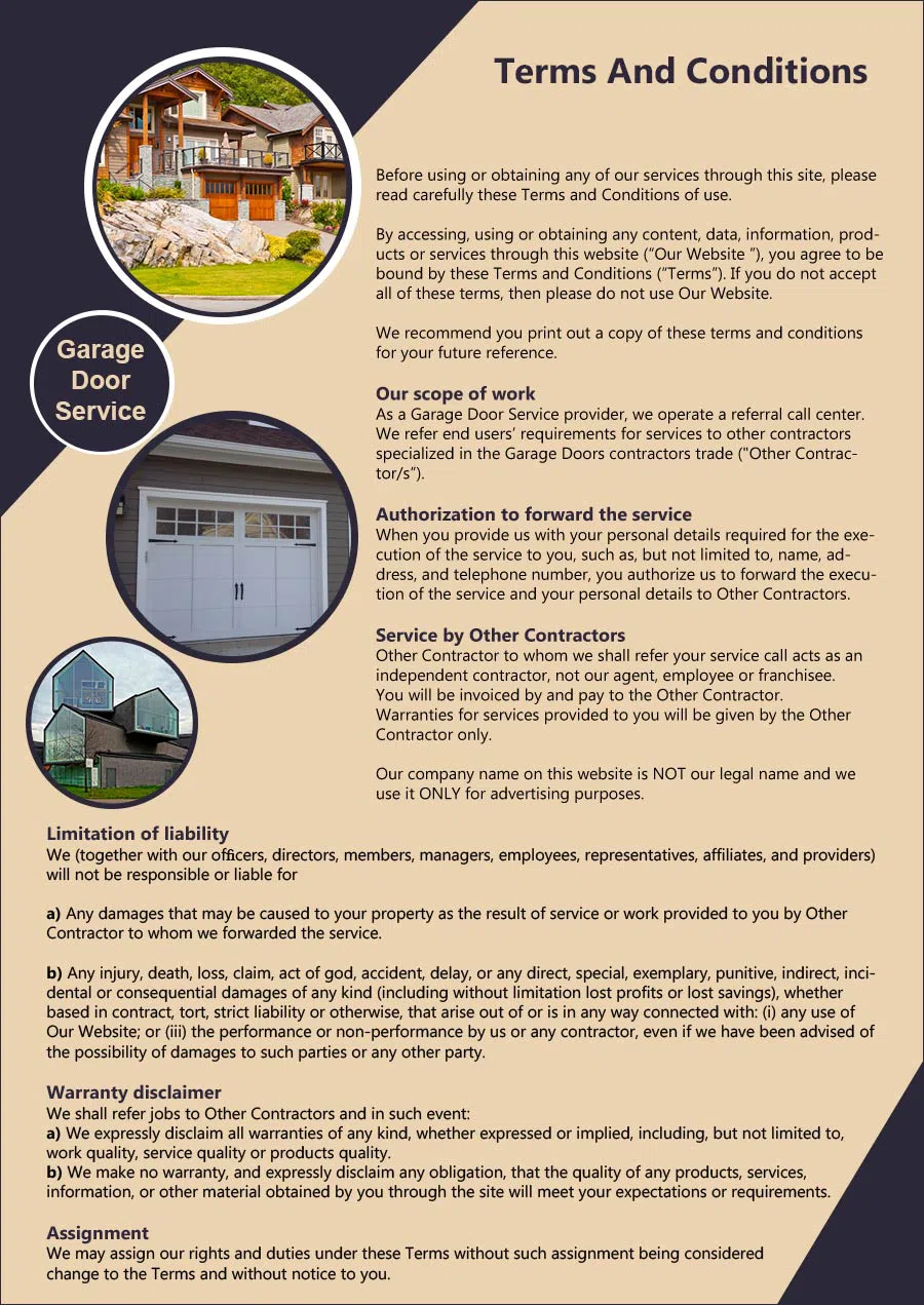 Garage Door Mobile Service Yonkers, NY 914-510-7107